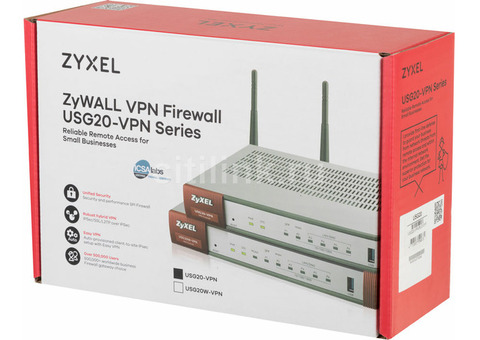 Характеристики межсетевой экран ZYXEL USG20-VPN, серебристый [usg20-vpn-ru0101f]