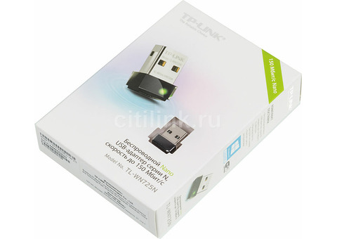 Характеристики сетевой адаптер WiFi TP-LINK TL-WN725N USB 2.0