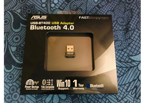 Характеристики сетевой адаптер Bluetooth ASUS USB-BT400 USB 2.0