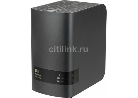 Характеристики сетевое хранилище WD My Cloud EX2 Ultra WDBSHB0000NCH-EEUE, без дисков