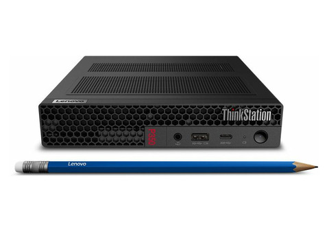 Характеристики рабочая станция Lenovo ThinkStation P350 tiny, Intel Core i9 11900T, DDR4 32ГБ, 1ТБ(SSD), NVIDIA T600 - 4096 Мб, Windows 10 Professional, черный [30ef000jru]