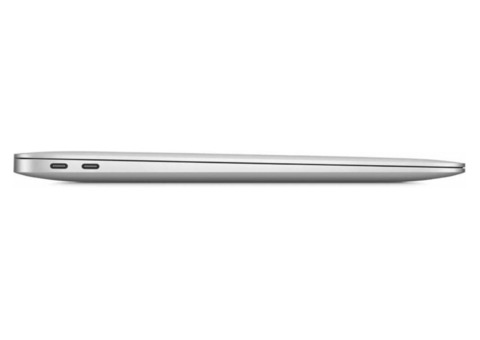 Характеристики ноутбук Apple MacBook Air 13.3', IPS, Apple M1 8 core 8ГБ, 2ТБ SSD, Mac OS, Z12700039, серебристый