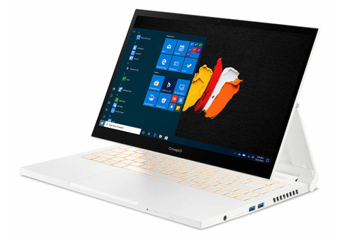 Характеристики ноутбук-трансформер Acer ConceptD 3 Ezel CC314-72G-530R, 14', IPS, Intel Core i5 10300H 2.5ГГц, 16ГБ, 512ГБ SSD, NVIDIA GeForce GTX 1650 - 4096 Мб, Windows 10 Professional, NX.C5HER.003, белый