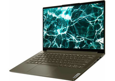 Характеристики ультрабук Lenovo Yoga Slim7 14ITL05, 14', IPS, Intel Core i7 1165G7, Intel Evo 2.8ГГц, 16ГБ, 1ТБ SSD, Intel Iris Xe graphics , Windows 10 Home, 82A3004QRU, темно-зеленый