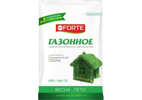 Удобрение Бона Форте газонное весна-лето (4,5 кг)