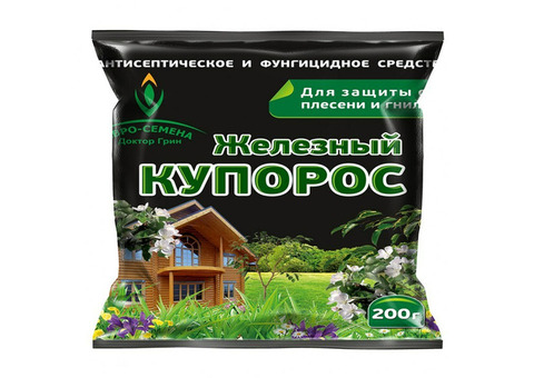 Железный купорос Доктор Грин, РП (200 гр)