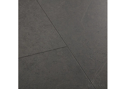 ПВХ-плитка QS Alpha Vinyl Tiles AVST 40035 Сланец чёрный