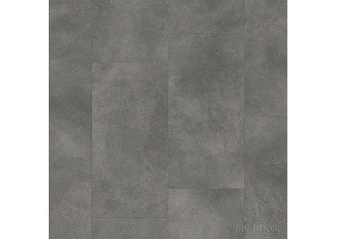 ПВХ-плитка Clix Floor Tiles CXTI 40197 Бетон средне-серый шлифованный