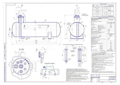 Выполнение чертежей на заказ в Компас 3D. AutoCAD